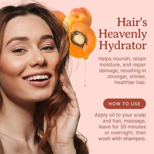 100% Pure Abrikozenpitolie voor huid, gezicht, haar, zeepmaken, massage, draagolie voor etherische oliën - Product Image 6