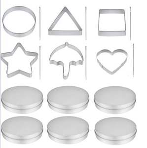 銅クッキーカッター卸売DIYベーキングツールクリエイティブラウンドと傘形状の金属型 - Product Image 4