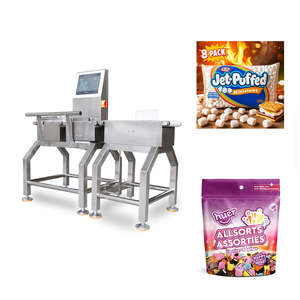 JZXR XR-1kg-220mm Otomatik Tartım Konveyör Bantlı Online Dinamik Paketleme Sıralama Atıştırmalık Yiyecek Kontrol Tartısı - Product Image 1