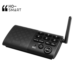 Kit Interfono Wireless Holigie – 1 Campanello Esterno IP54 + 2 Ricevitori, Portata 1000 M, Batteria 2000mAh