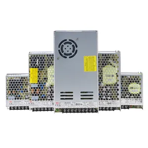 Импульсный источник питания MeanWell 15 Вт-600 Вт SMPS 5 в 12 В 24 в 48 в 10a 30A AC DC для промышленного CCTV светодиодного драйвера