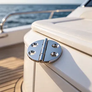 Charnière ronde Hydro Yacht Marine de 64 mm de diamètre en acier inoxydable 316 pour porte de placard, quincaillerie marine et accessoires de bateau - Product Image 2