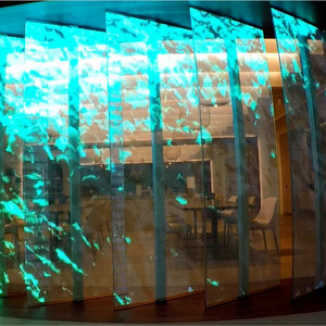 Trong nhà <span class=keywords><strong>LED</strong></span> mềm linh hoạt phim màn hình trong suốt tự dính glass Slim <span class=keywords><strong>LED</strong></span> màn hình hiển thị P20 linh hoạt <span class=keywords><strong>LED</strong></span> Video <span class=keywords><strong>Panel</strong></span> tường - Product Image 1