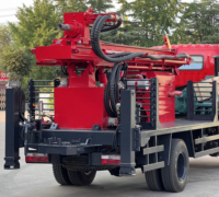 Foreuse de puits d'eau montée sur véhicule 200m 300m 600m, Foreuse de puits d'eau montée sur camion pour forage profond