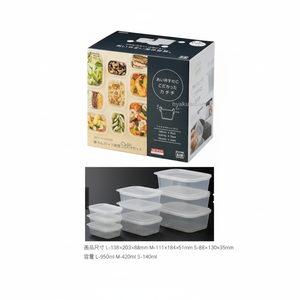 Porta spazzolino da denti Premium Inomata trasparente - Product Image 1