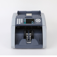 Prix usine Double puissance compteur d'argent Portable argent comptage Machine banque billet compteur argent