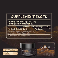 OEM Shilajit Crème Pâte Supplément Plusieurs Minéraux Acide Fulvique Shilajit Résine Pure Himalaya Pour Le Soutien Immunitaire