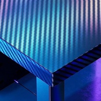 Mesa de computación para juegos de Altura ajustable en forma de L