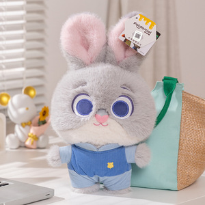 Venta caliente 25cm lindo Animal loco conejo peluche muñeca uniforme inspirado figura juguete - Product Image 2