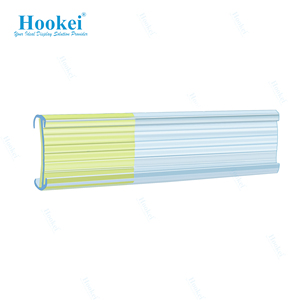 Étiquette adhésive en plastique PET pour supermarché, bande de données, porte-prix pour étagères - Product Image 1