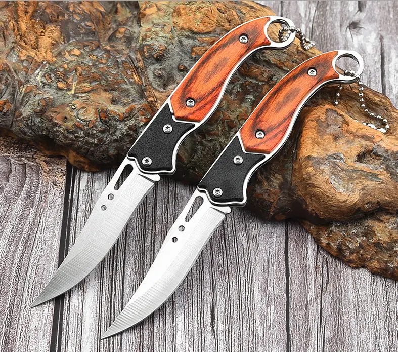 Factory Wholesale Wild Survival Folding Mini Multifunctional Portable Outdoor Knife Suitable for Various Outdoor Scenes
