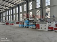 Feuille de marbre artificielle de PVC à grande vitesse faisant à machine les machines de marbre UV d'extrusion de panneau de feuille