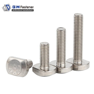 Tornillos T personalizados tipo 28/28 de acero inoxidable, <span class=keywords><strong>cabeza</strong></span> de <span class=keywords><strong>martillo</strong></span> especial, A2, A4, <span class=keywords><strong>M8</strong></span>, M10, 316, 304 - Product Image 6