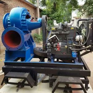 Bomba de Flujo Mixto Horizontal Industrial de Fácil Mantenimiento y Anti-Obstrucción para Suministro de Agua Municipal y Drenaje - Product Image 3