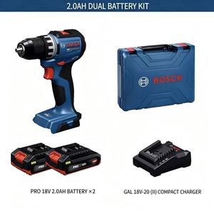 Perceuse sans fil originale <span class=keywords><strong>18V</strong></span> Lithium-Ion Brushless GSR18V52, double vitesse, lumière LED, capacité de perçage 25mm, couple 250Nm, batterie 2.0Ah - Product Image 1