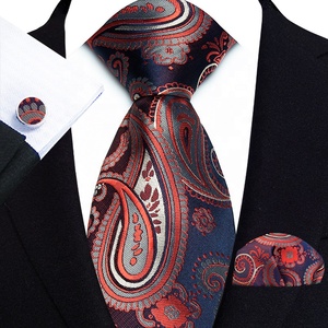 Trade Assurance Gravatas Com <span class=keywords><strong>Lenco</strong></span> Do Bolso Gemelos Cuadrado de bolsillo Cachemira Corbata Corbatas de microfibra y cuadrado de bolsillo para hombres - Product Image 2