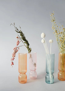 <span class=keywords><strong>Vaso</strong></span> <span class=keywords><strong>in</strong></span> Vetro Colorato a Coste Personalizzato <span class=keywords><strong>in</strong></span> Arancione Mandarino per Composizioni Floreali, <span class=keywords><strong>Vaso</strong></span> <span class=keywords><strong>in</strong></span> Vetro Decorato - Product Image 4