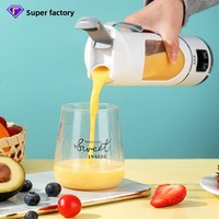 Mixeur portable transfrontalier pour la maison, avec fonction de broyage de glace, tasse à jus rechargeable par USB, pour les voyages en extérieur, 12 lames auto-nettoyantes
