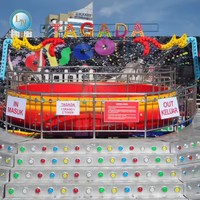 Attrazione per Parchi Divertimento Disco Tagada Volante Emozionante per Bambini, Prezzo di Fabbrica, per Interni ed Esterni, Capacità 30 Persone