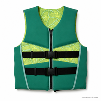 Gilet de flottabilité en néoprène pour adultes, pour kayak, SUP, rafting, natation, parc aquatique, fermeture éclair réglable, gilet de sports nautiques