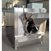 Machine à torréfier les cacahuètes en acier inoxydable, équipement industriel de cuisson des noix pour les noix de cajou et les amandes