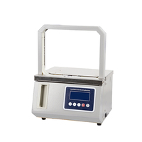 EB JB-412 Machine à lier les billets de banque facile à utiliser, manuelle et entièrement automatique, petite machine à cerclage en plastique, vitesse de cerclage de 1,5 s, CE