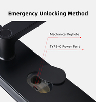 Cerradura Inteligente Tuya con Huella Dactilar, Control por Aplicación, WiFi, Entrada sin Llave, Seguridad en la Nube para Hogar y Oficina