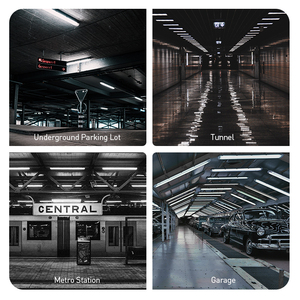 Lonyung Mini Triproproof Hơi Chặt Chẽ Lịch Thi Đấu Nhôm Nhà Ở 6ft 8ft 40W 60W IP65 Không Thấm Nước LED Tuyến Tính Batten Tri Bằng Chứng Ánh Sáng - Product Image 5