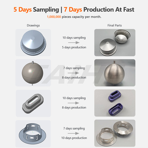 Componenti di Precisione Personalizzati <span class=keywords><strong>in</strong></span> <span class=keywords><strong>Lamiera</strong></span> Stampata e Imbutita: Alloggiamenti Tubolari e <span class=keywords><strong>Coperture</strong></span> <span class=keywords><strong>in</strong></span> Acciaio Inossidabile, Alluminio, Ottone - Product Image 4