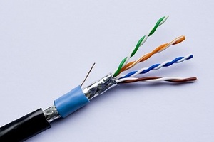 Cáp mạng LAN Cat6 FTP RJ45, cuộn 305m, bao bì carton, 4 cặp xoắn, 23-24AWG, <span class=keywords><strong>LSZH</strong></span> PVC, 4 cặp, 305m, đạt chuẩn GHT. - Product Image 5