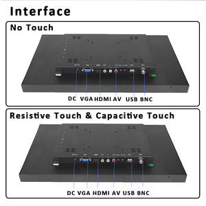 Zhixianda 19 inch 1280*1024 nhúng mở khung cảm ứng màn hình Màn hình <span class=keywords><strong>4</strong></span>:3 HD-MI VGA công nghiệp màn hình cảm ứng LCD <span class=keywords><strong>Monitor</strong></span> cho kiosk - Product Image 2