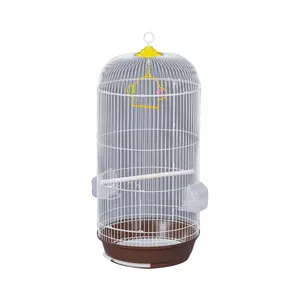 Leisure Foldable Collapsible Large Breeding Feeder Canary Love Bird Parrot Cages Metal Birds Carry Cage In China