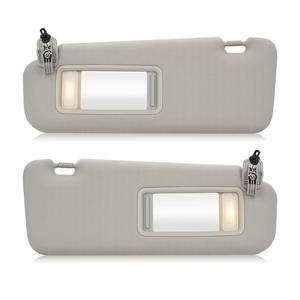 Parasol para Mazda Cx9, Color Gris, Paquete de Dos con Luces, Retráctil, Accesorio Interior para Techo - Product Image 1