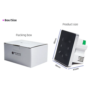 Amplifier dinding rumah pintar, penyetelan Bluetooth untuk latar belakang musik untuk lingkungan Hotel berbicara bahasa Inggris, plastik tahan lama - Product Image 6