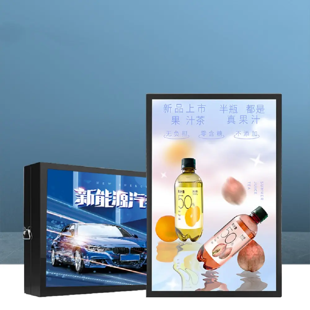 Digital Window Display Signage Multi-touch Lcd Video Wall Stand System Publicidade Tela 43 ''Tela Publicidade Digital