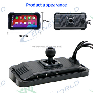 M62 OEM ODM กล้องติดรถยนต์ระบบแอนดรอยด์ GPS 1080P + 1080P หน้าจออัจฉริยะมัลติมีเดียบันทึกการจอดรถ DVR - Product Image 5