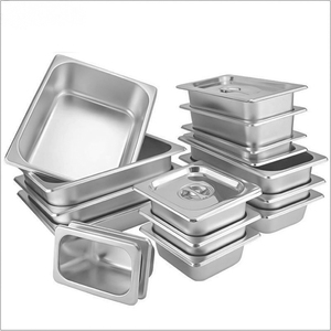 Daosheng <strong>Restaurant</strong> Equipment Durable Stainless Steel Gastronorm GN <strong>Food</strong> Container Ice Cream Pan Buffetware - Product Image 1