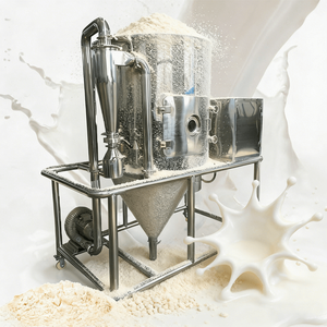 Industria levadura sabor enzima pescado carne extracto sacarina Chlorella café leche entera en polvo aditivos alimentarios Máquina secadora por pulverización - Product Image 1