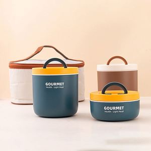 Portable Stainless Steel 304 Kids <b>Lunch</b> <b>Box</b> Set with Bag <b>Stackable</b> Stainless <b>Lunch</b> <b>Box</b> for Kids Soup Cup - Product Image 1