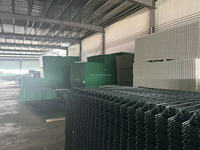 Clôture en treillis métallique 3D courbé, PVC ou thermolaqué, haute résistance, anti-escalade, pour projets extérieurs – Approvisionnement direct usine