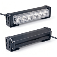 6W LED Stroboskop-Dachmontage-Warnleuchte Aluminiumgehäuse Mehrfarbige Blinkleuchte für SUV ATV LKW