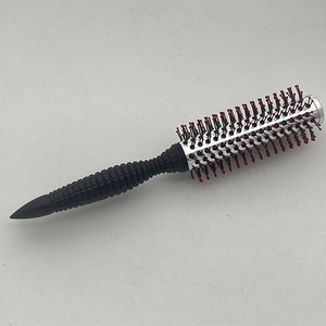 Nano <span class=keywords><strong>Thermal</strong></span> <span class=keywords><strong>Ceramic</strong></span> & Ionic Tech Brosse à cheveux ronde en poils de sanglier pour usage domestique-Redresser et boucler les cheveux avec brosse coiffante - Product Image 5