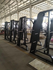 Équipement multifonctionnel / Appareil de musculation / Machine <span class=keywords><strong>Smith</strong></span> XZH-6036 à usage commercial en fer certifiée CE pour salle de sport intégrée - Product Image 4