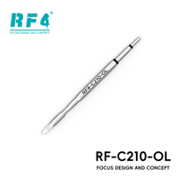 Punta de Soldadura en Forma de U 3D Metálica RF4 C210-OL con Núcleo de Calentamiento Integrado para Reparación de Placas Base FPC de Teléfonos Móviles, Computadoras/Laptops