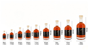 Bouteilles de Luxe en Verre XO 700ml Personnalisables Vides pour <span class=keywords><strong>Cognac</strong></span>, Whisky, Spiritueux – Emballage Haute Qualité en Verre Flint - Product Image 6