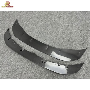 GTS Style Wet Carbon Fiber Front Bumper Lip for BMW M3 M4 F80 F82 F83 2014-2018 Carbon Front <b>Diffuser</b> <b>Car</b> Parts Accessories - Product Image 2