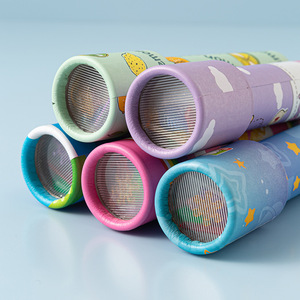 Caleidoscopio Educativo de Cartón para Niños de 3 a 6 Años, Juguete para el Desarrollo Visual, Juego Interactivo entre Padres e Hijos - Product Image 2