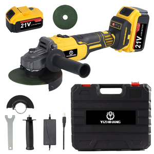 <span class=keywords><strong>Meuleuse</strong></span> d'angle électrique portative 125mm <span class=keywords><strong>sans</strong></span> <span class=keywords><strong>fil</strong></span> AG43 meilleure qualité 20V batterie au lithium déclencheur d'interrupteur <span class=keywords><strong>sans</strong></span> <span class=keywords><strong>fil</strong></span> de qualité bricolage - Product Image 1