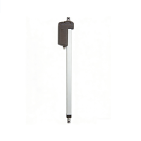 Actionneur linéaire électrique CC 24V, course de 530 mm, avec brosse, indice de protection IP66, potentiomètre et capteur à effet Hall, pour appareils électroménagers et stores de serre