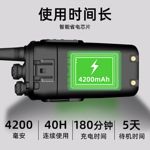 Baofeng BF-868PLUS 400-470MHz Talkie-walkie analogique portable pour communication extérieure - Product Image 5